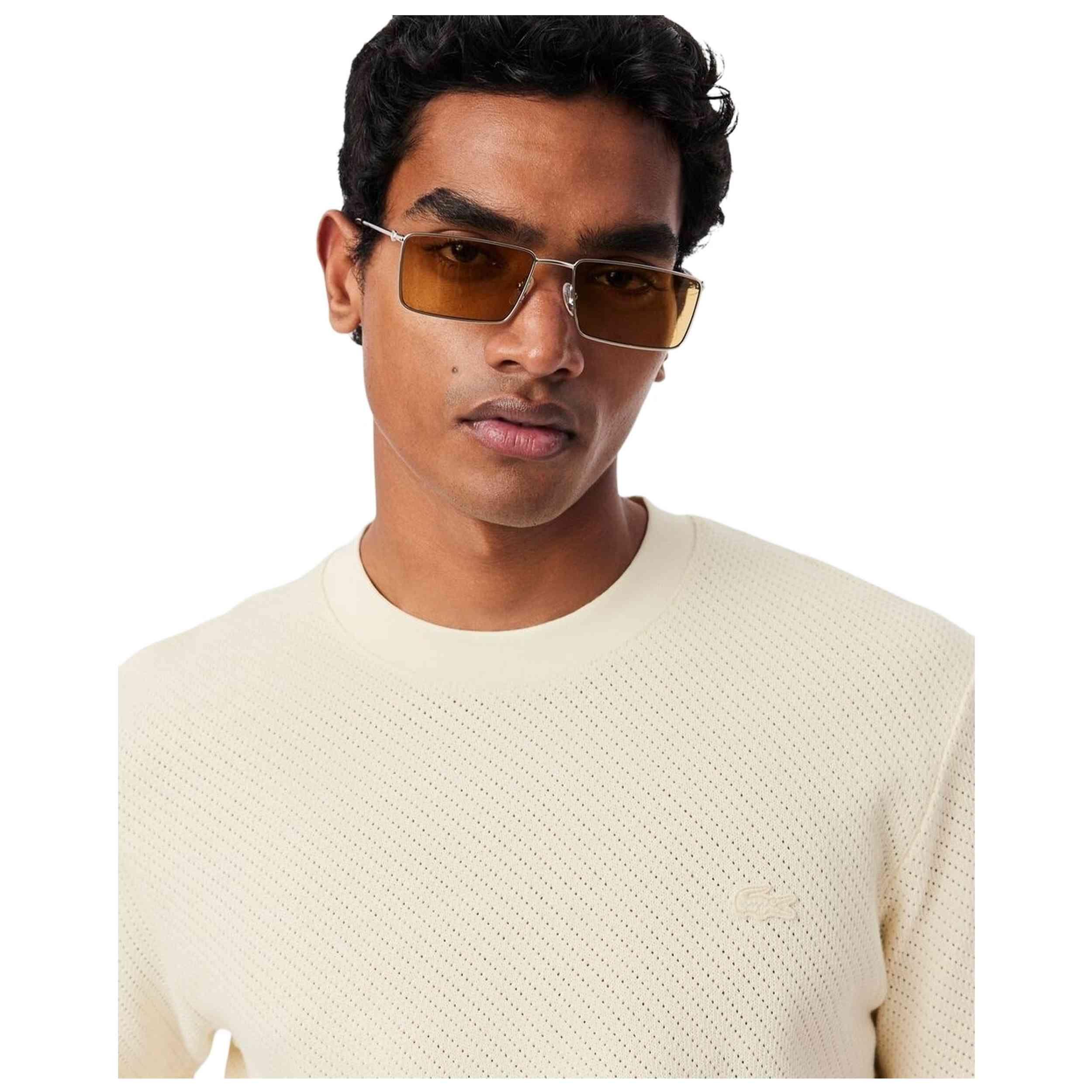Maglia a maniche corte Lacoste modello TH2665 00 056-S per uomini 3/5
