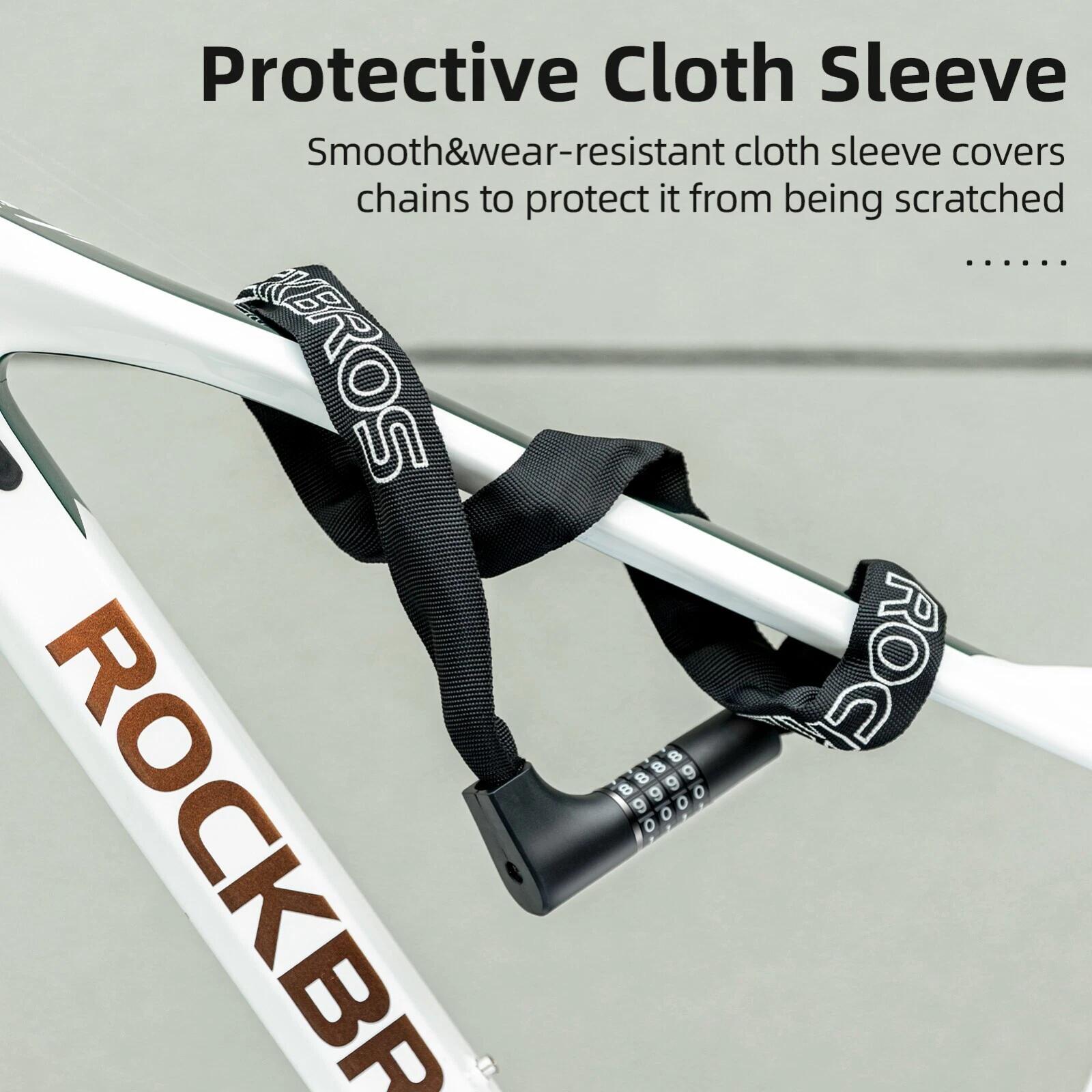 ROCKBROS Fahrradschloss Zahlen Code Zahlenschloss 5/7