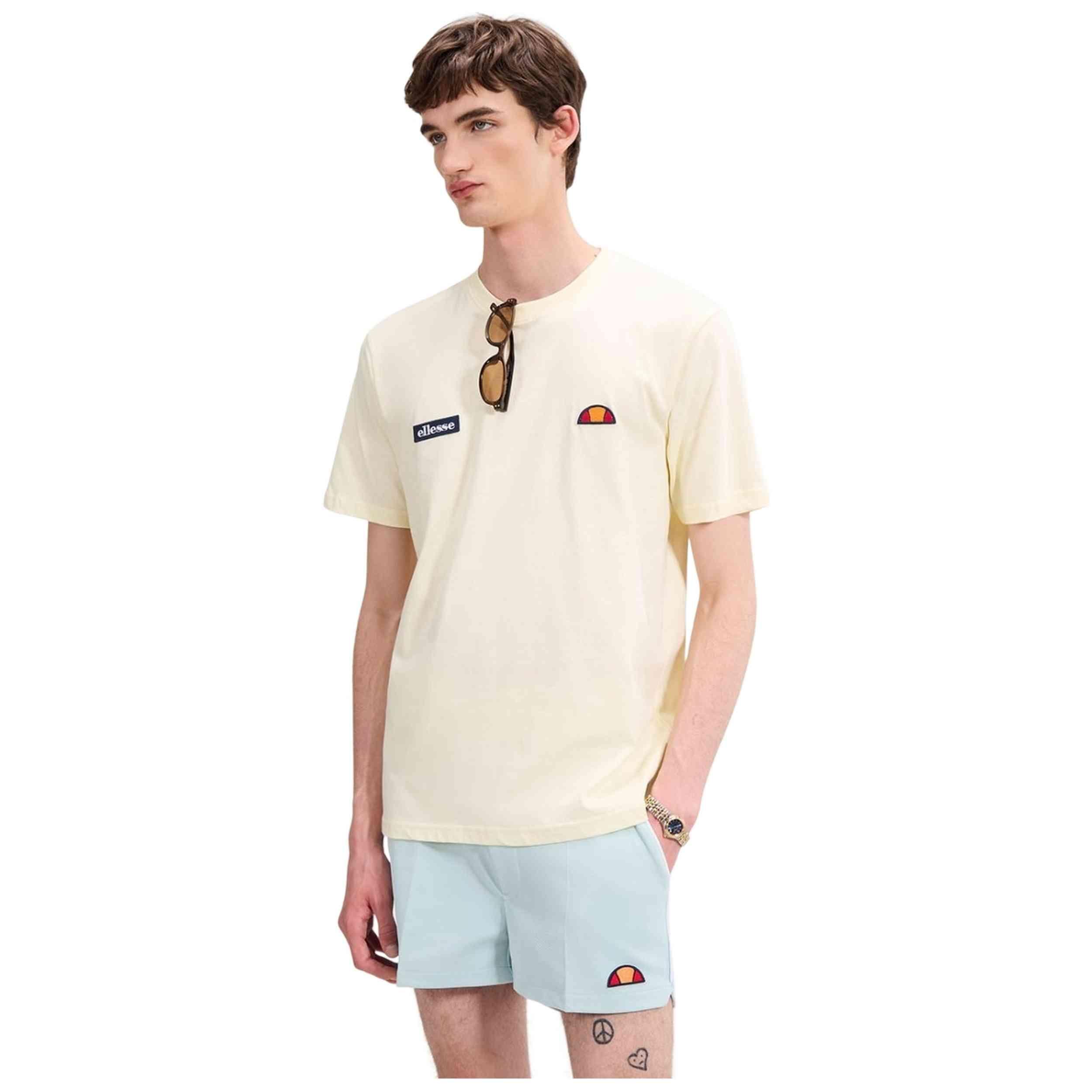 T-shirt Ellesse modèle SHB13915-LYLW pour homme 3/5