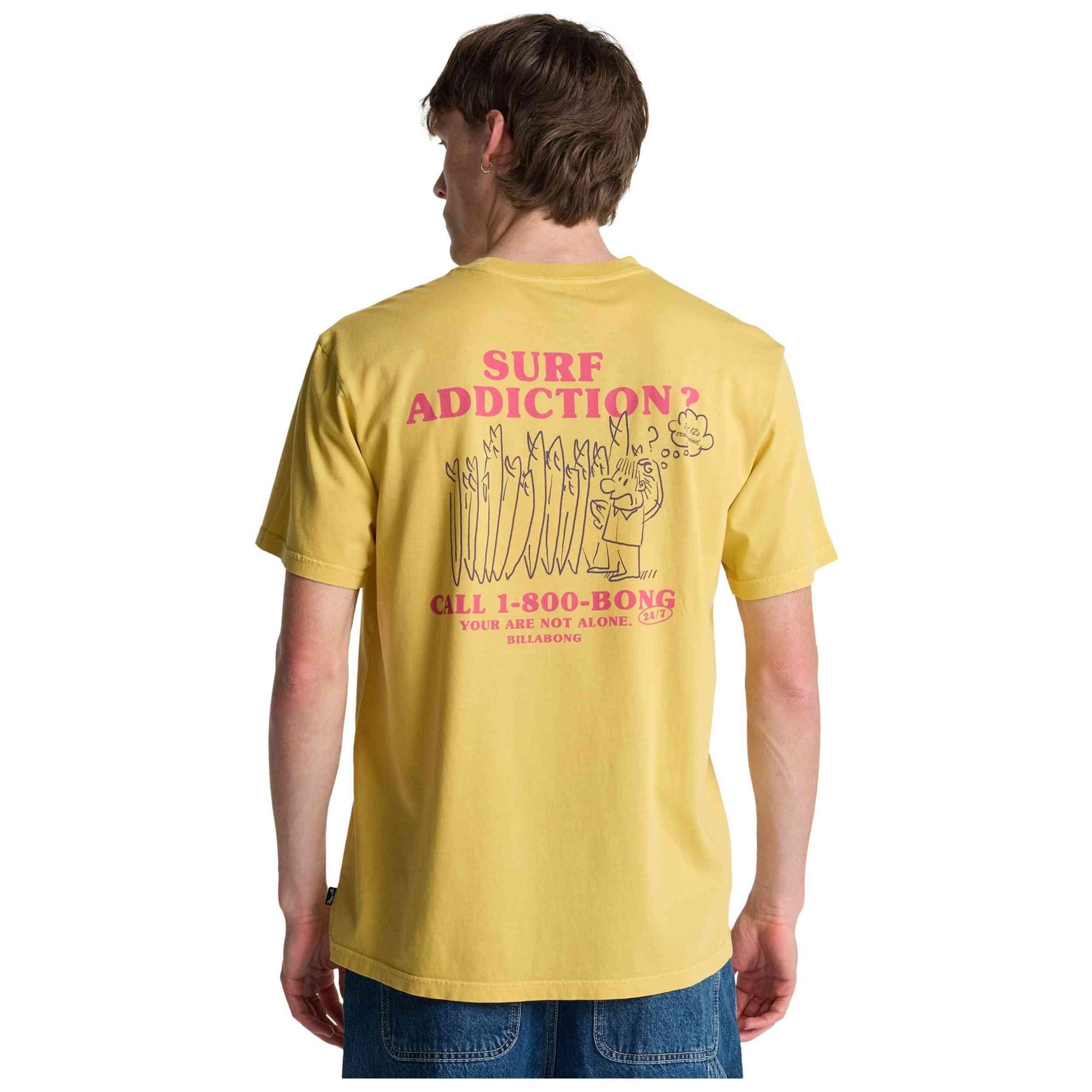 Maglia a maniche corte Billabong modello MESSAGE WW per uomini 2/5