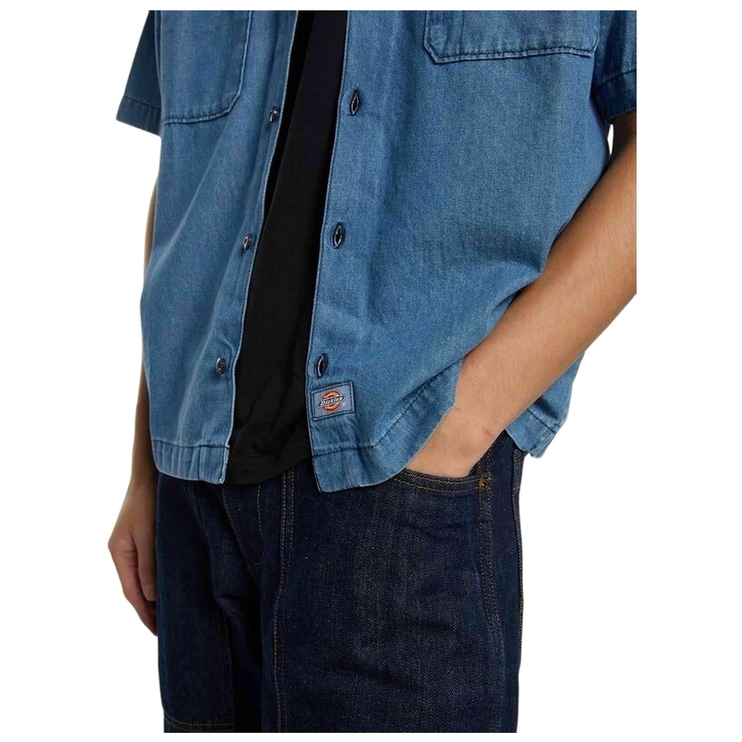Maglia a maniche corte Dickies modello DI622D07E-K11 per unisex 3/5