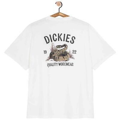 T-shirt met korte mouwen dickies model dk0a4z990wht-wht voor mannen