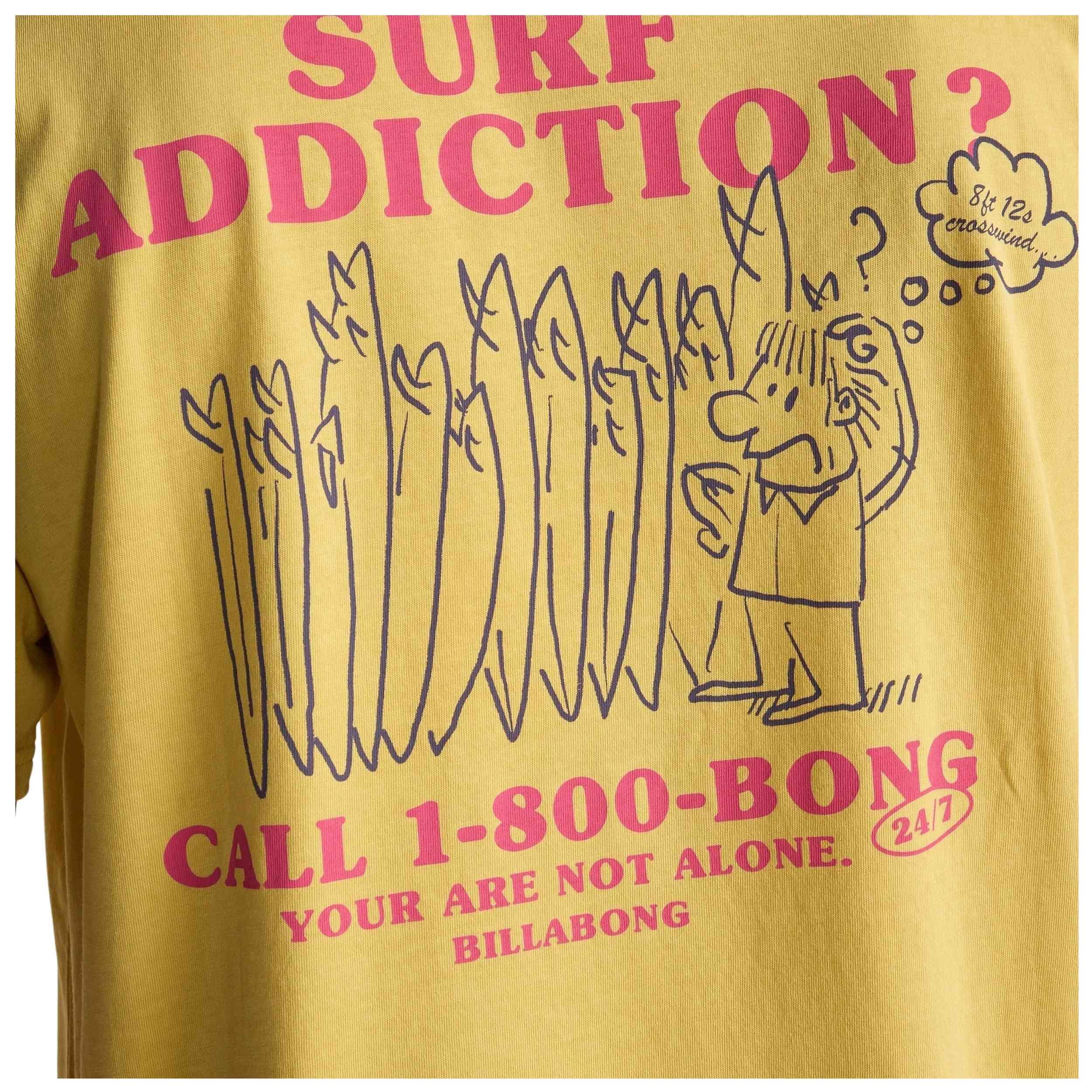 Maglia a maniche corte Billabong modello MESSAGE WW per uomini 5/5