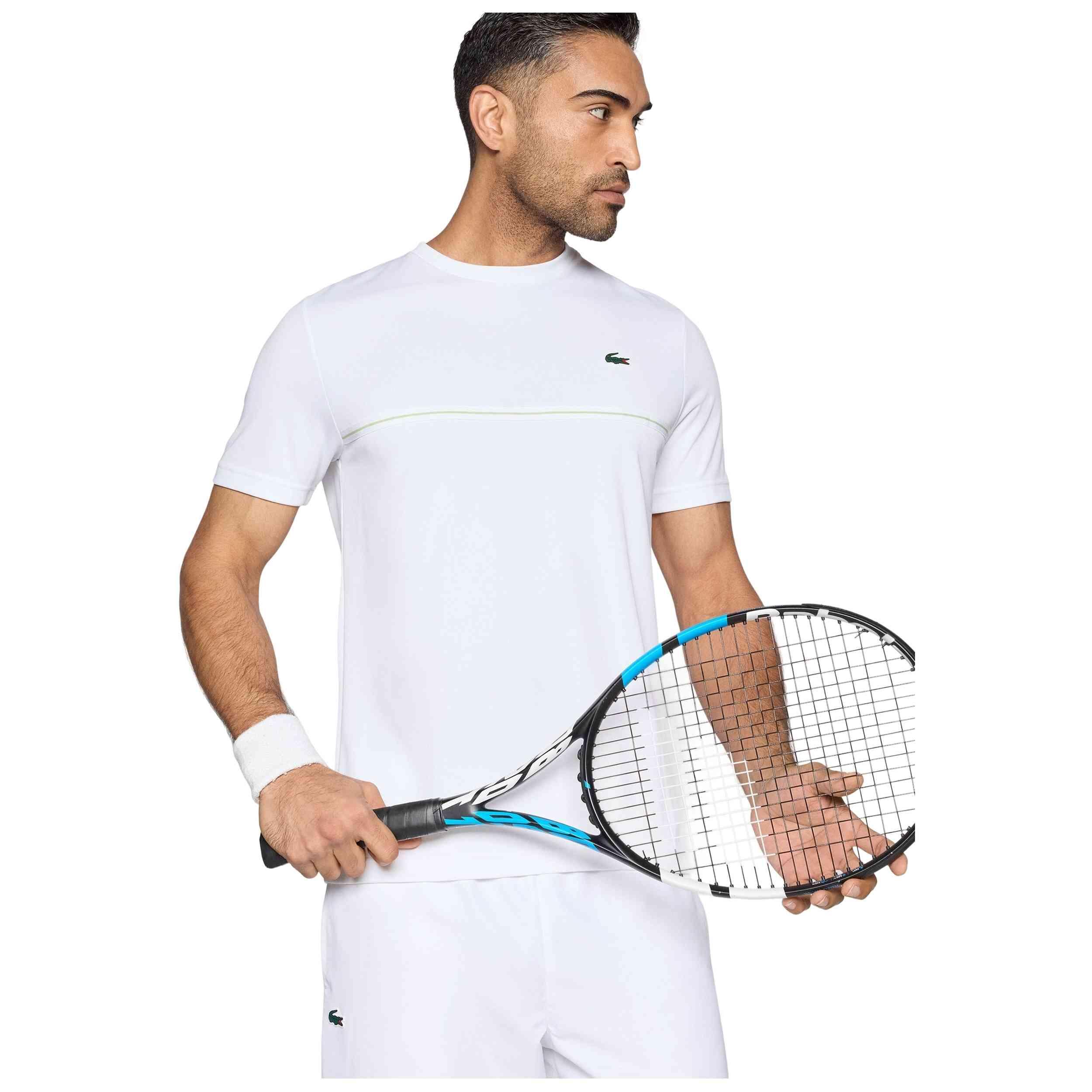 Kurzarmshirt Lacoste Modell TH0173001 für männer 4/5