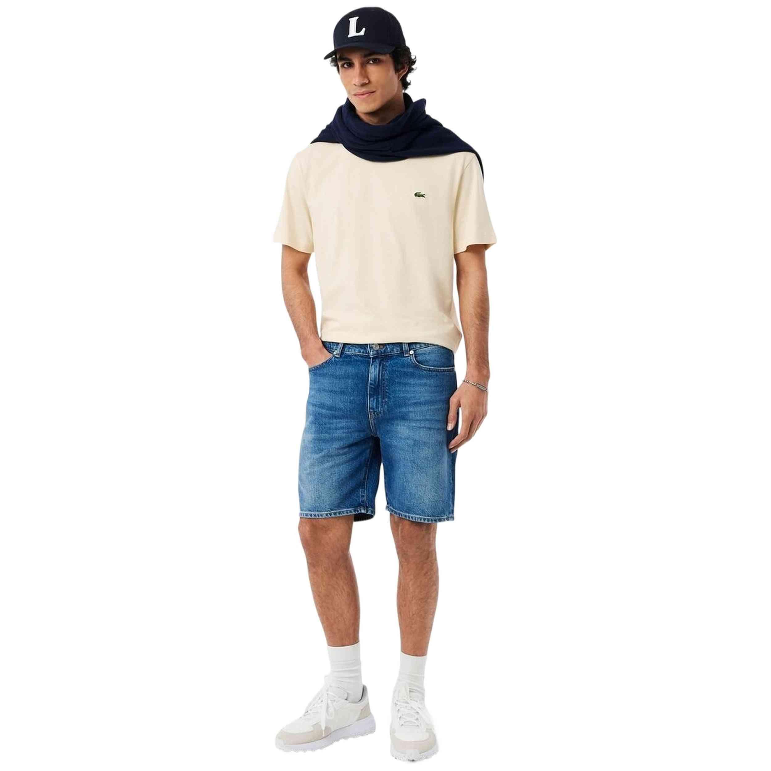 T-shirt Lacoste modelo TH7318 00 056-XS para homem 4/5