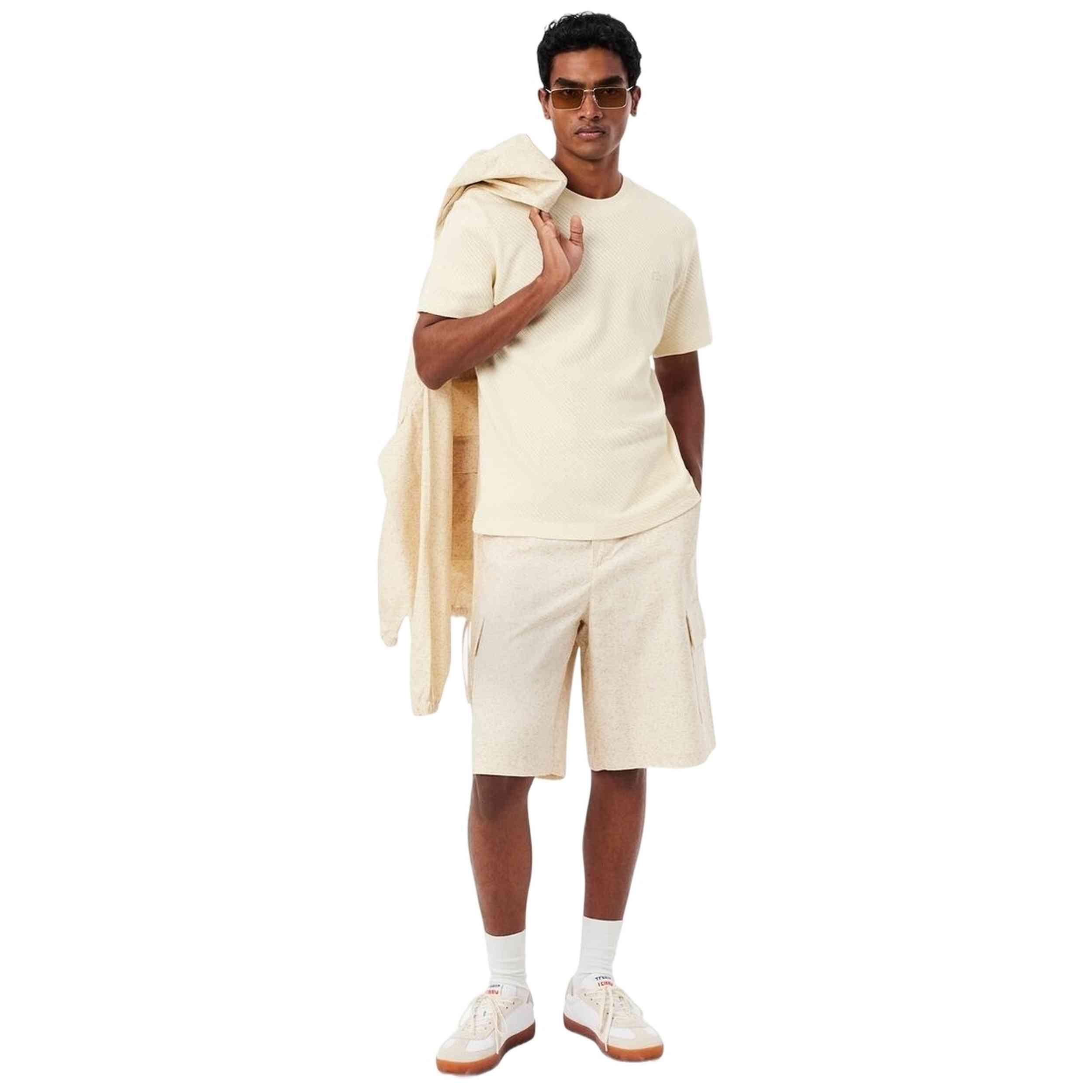 Maglia a maniche corte Lacoste modello TH2665 00 056-S per uomini 4/5