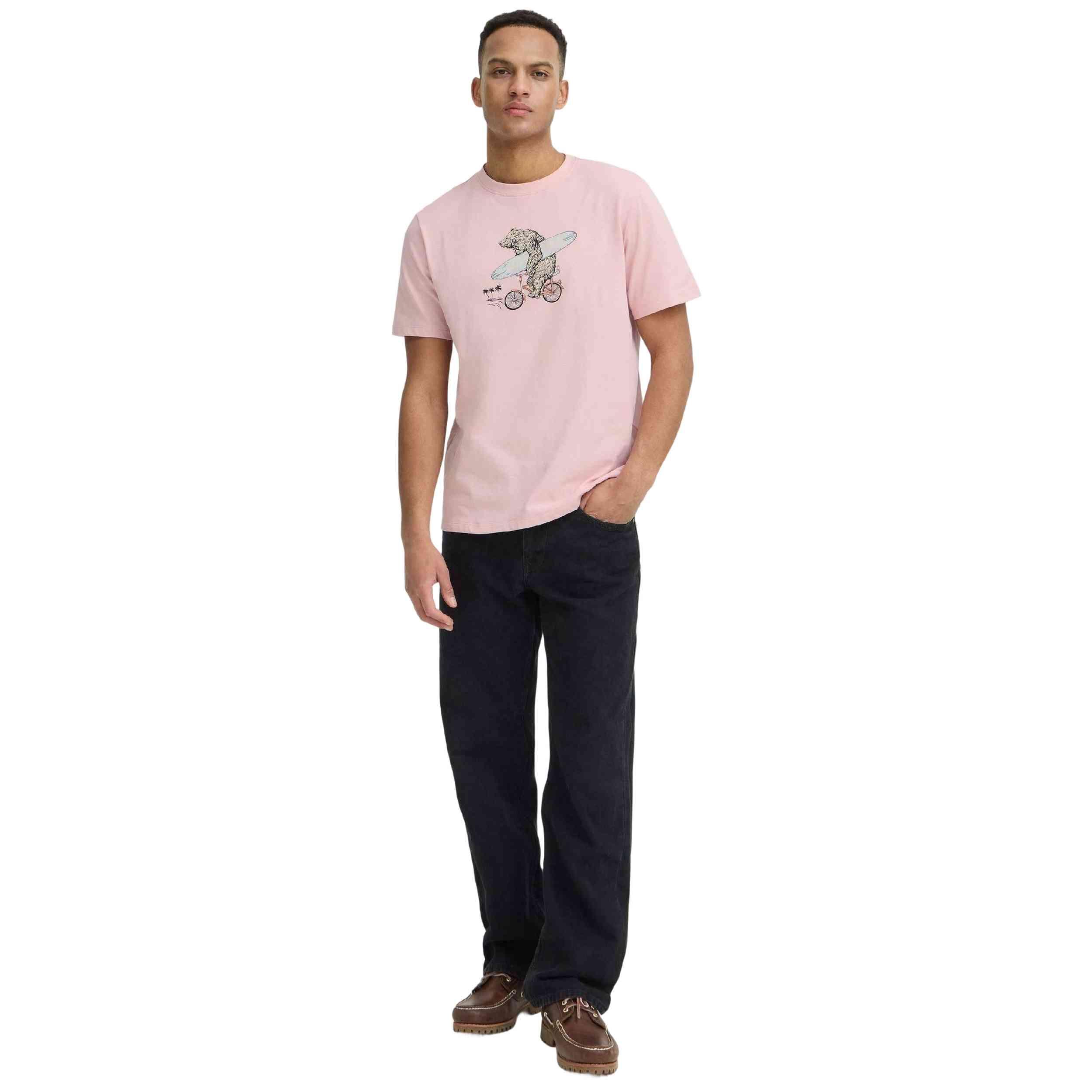 T-shirt Blend modèle 20720663 BHKARSTEN FUNNY S/S T pour homme 2/5