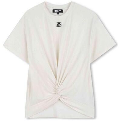 T-shirt met korte mouwen dkny model d62629-560 voor meisjes