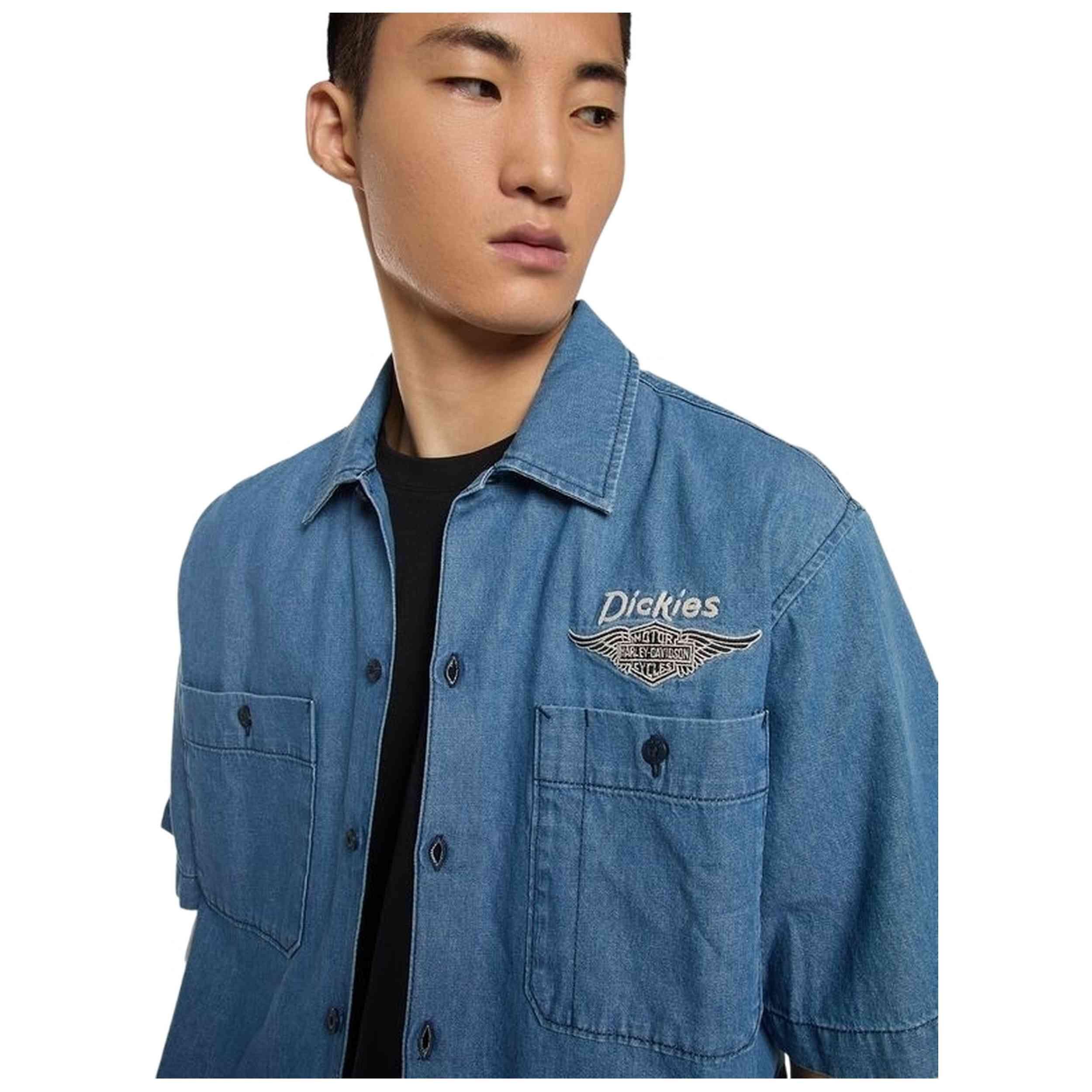 Maglia a maniche corte Dickies modello DI622D07E-K11 per unisex 5/5