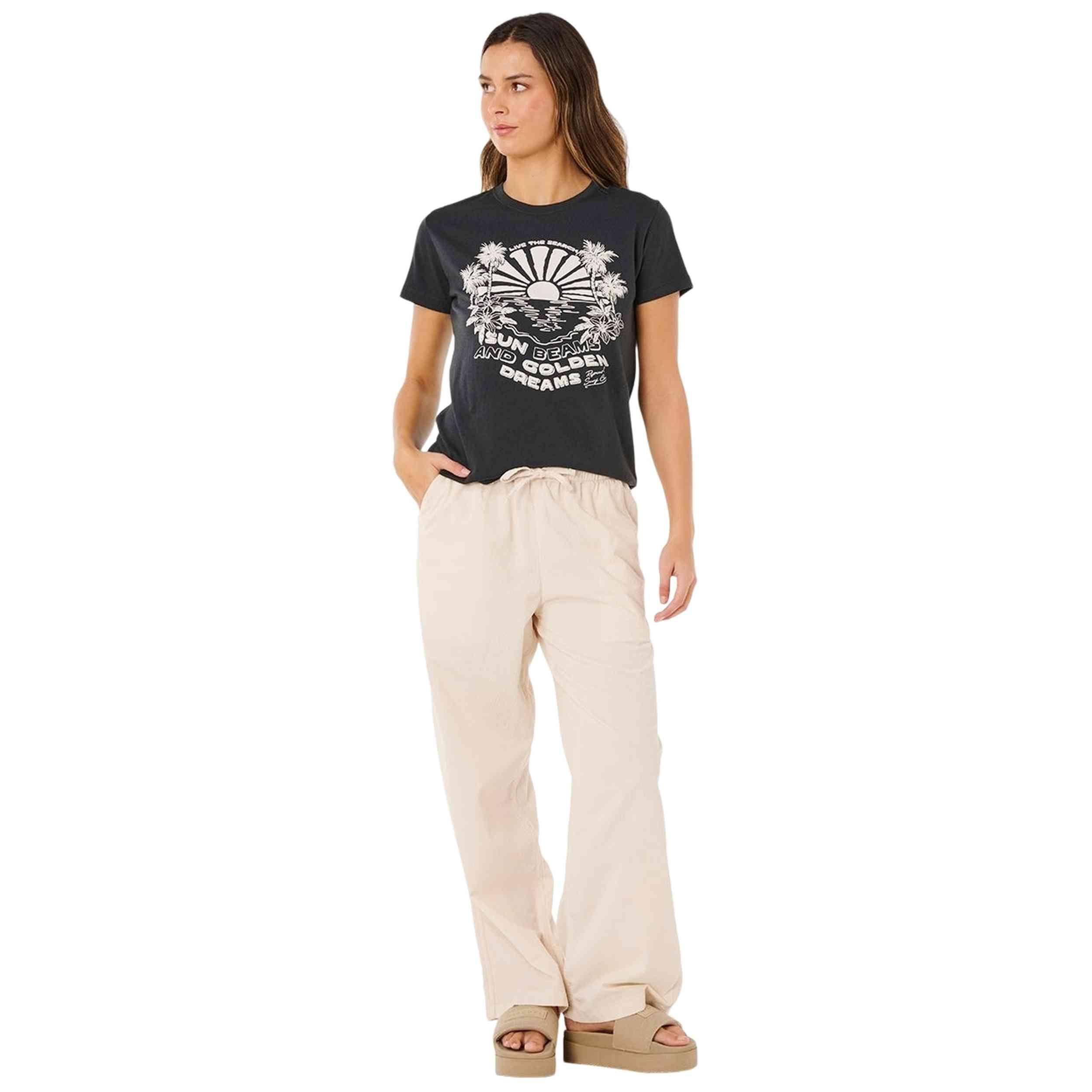 T-shirt Rip curl model Sun Beams Standard Tee for women 4/4