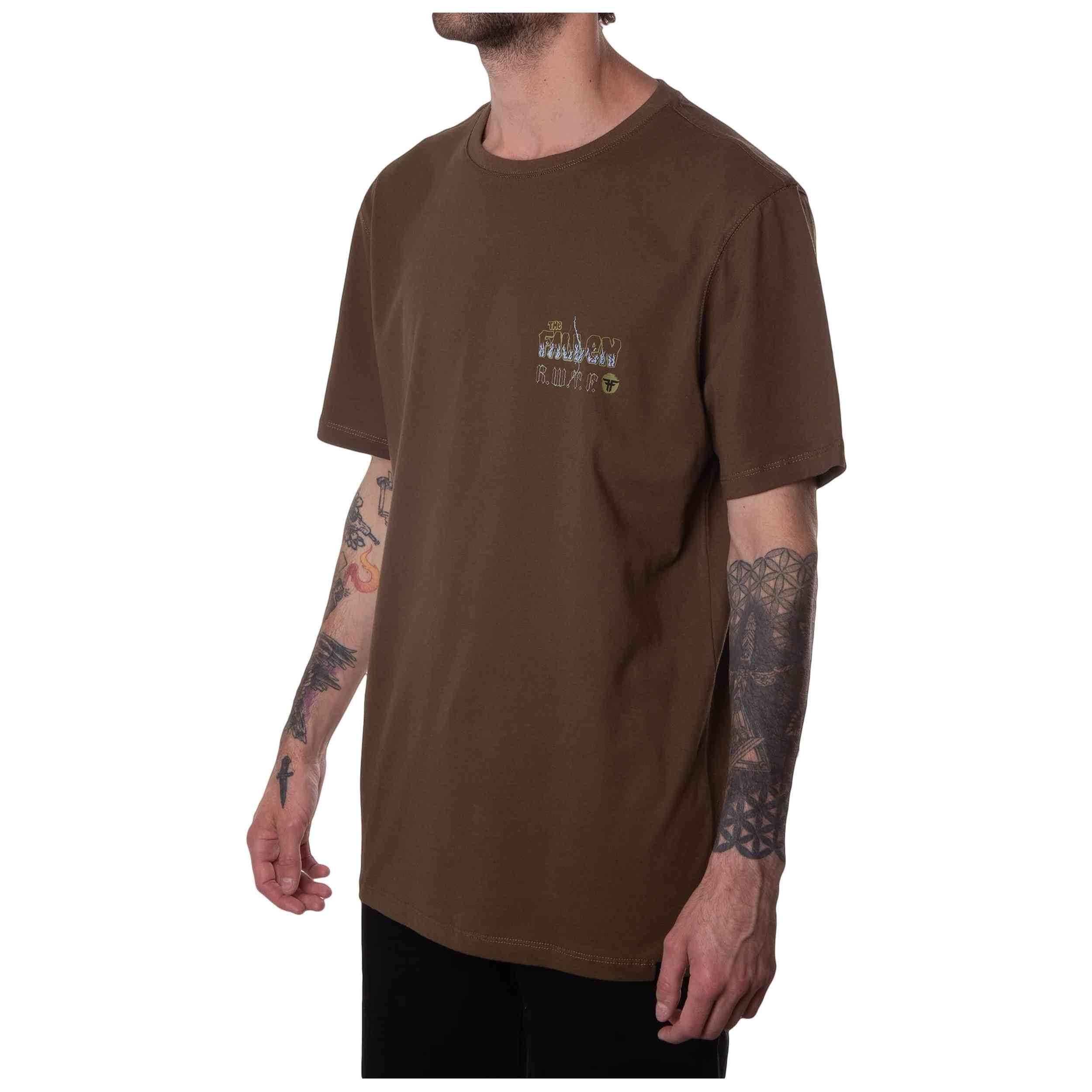 T-shirt Fallen modèle Fallen Footwear Gargoyle Tee pour unisexe 4/5