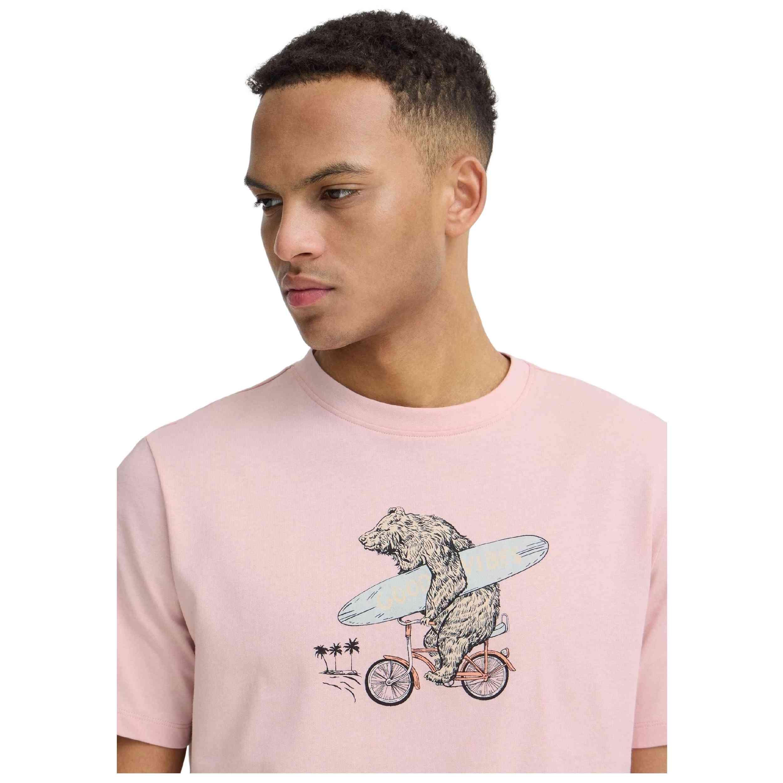 T-shirt Blend modèle 20720663 BHKARSTEN FUNNY S/S T pour homme 5/5