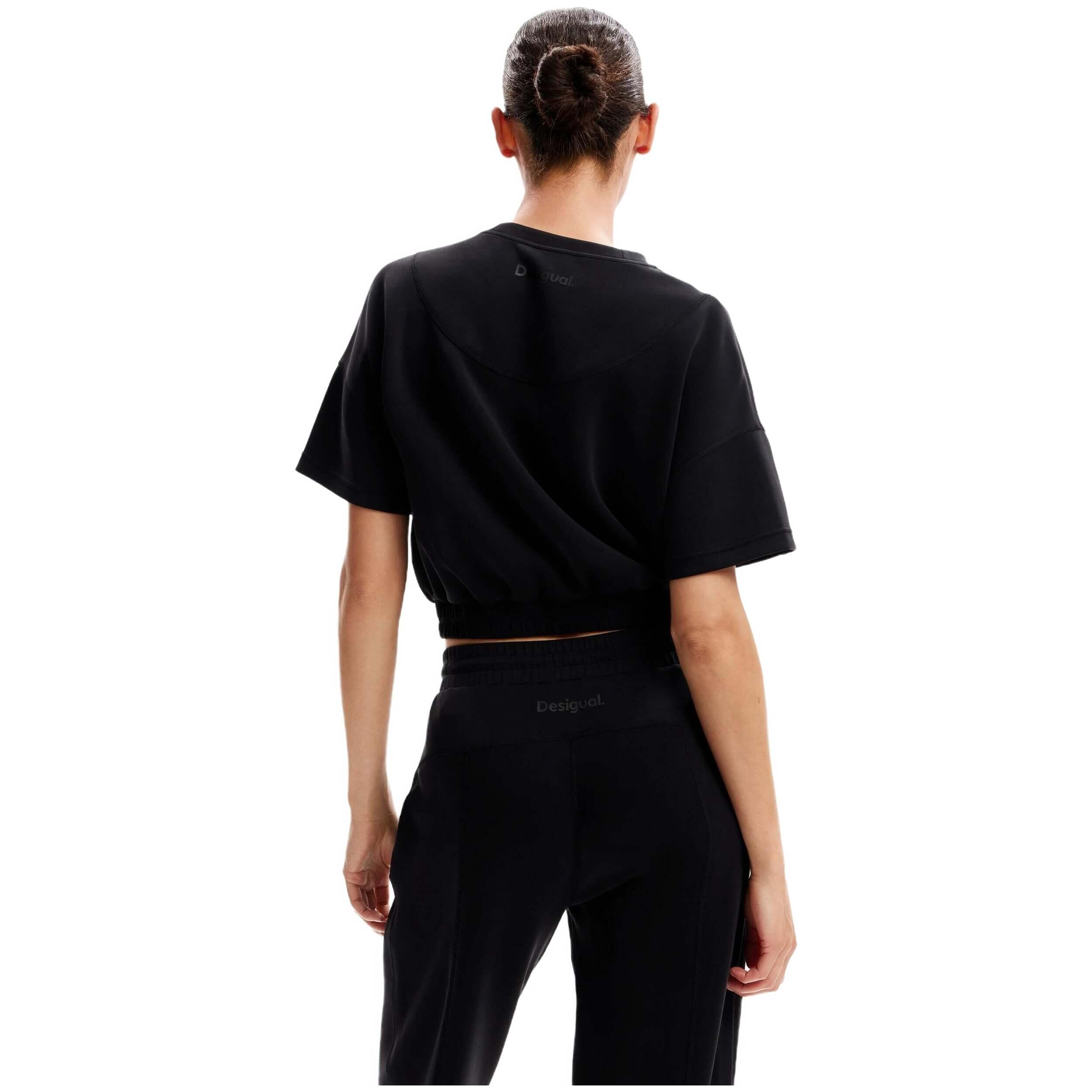 Maglia a maniche corte Desigual modello 23WWTKBK-NEGRO per donne 4/5