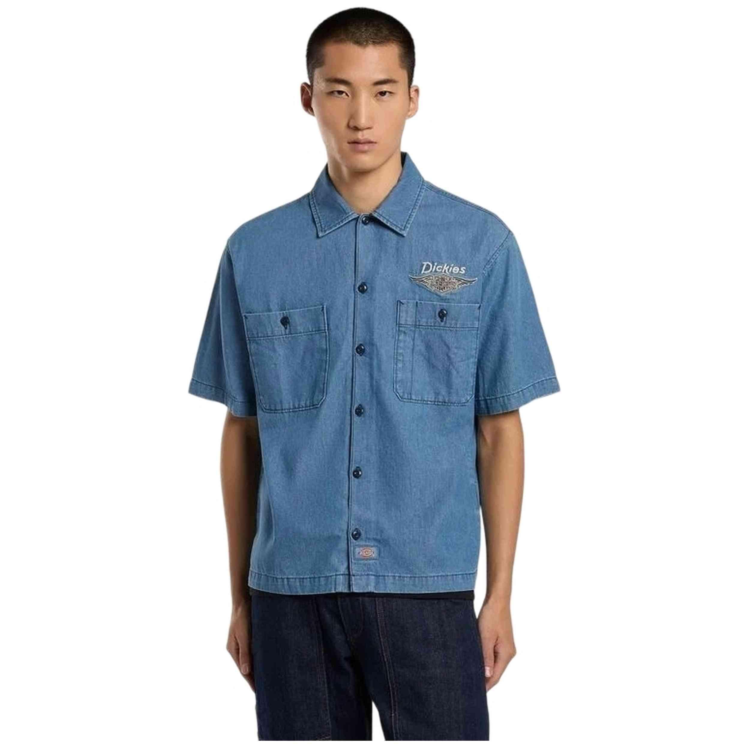 Maglia a maniche corte Dickies modello DI622D07E-K11 per unisex 4/5