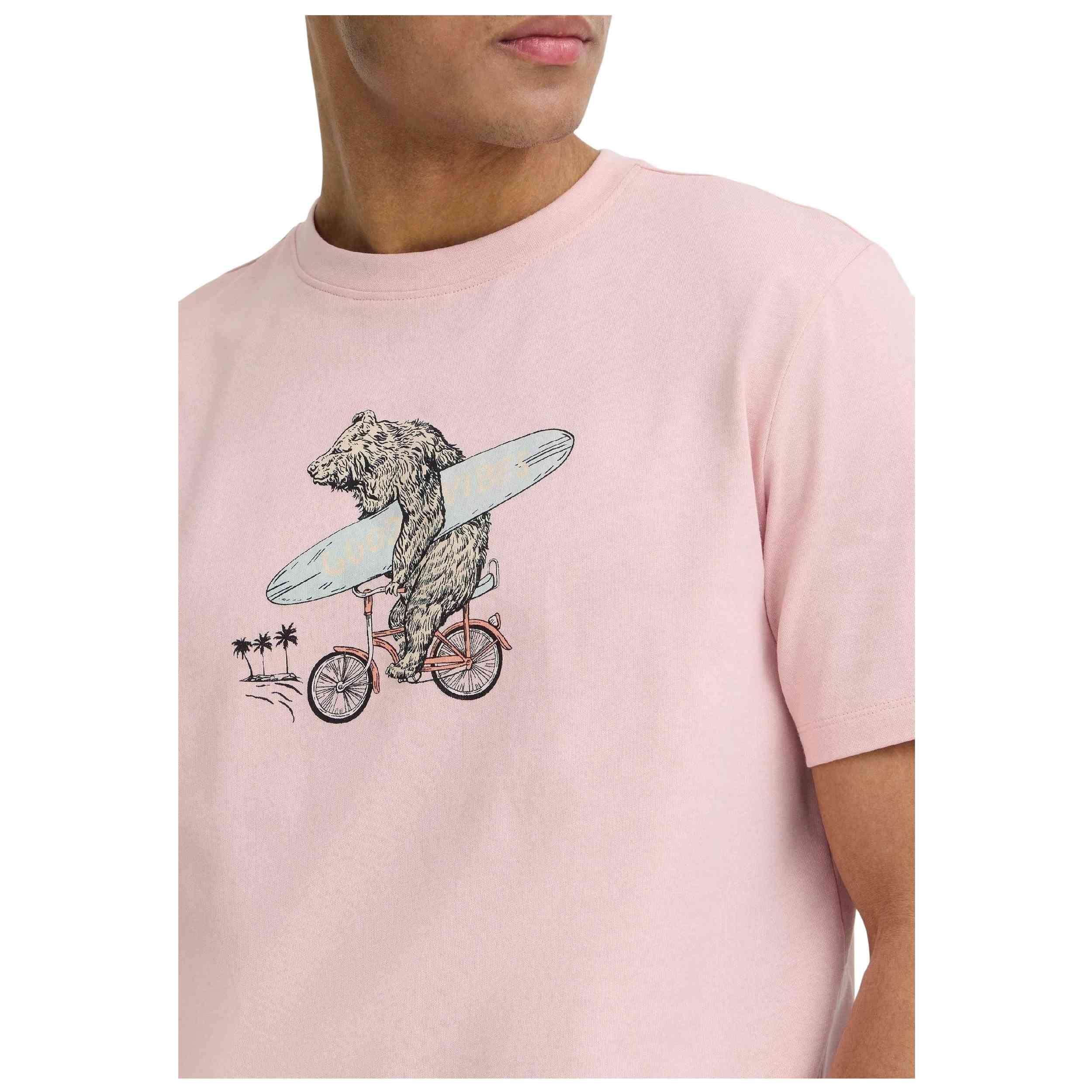 T-shirt Blend modèle 20720663 BHKARSTEN FUNNY S/S T pour homme 4/5