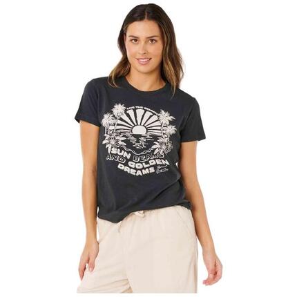 T-shirt Rip curl modèle Sun Beams Standard Tee pour femmes