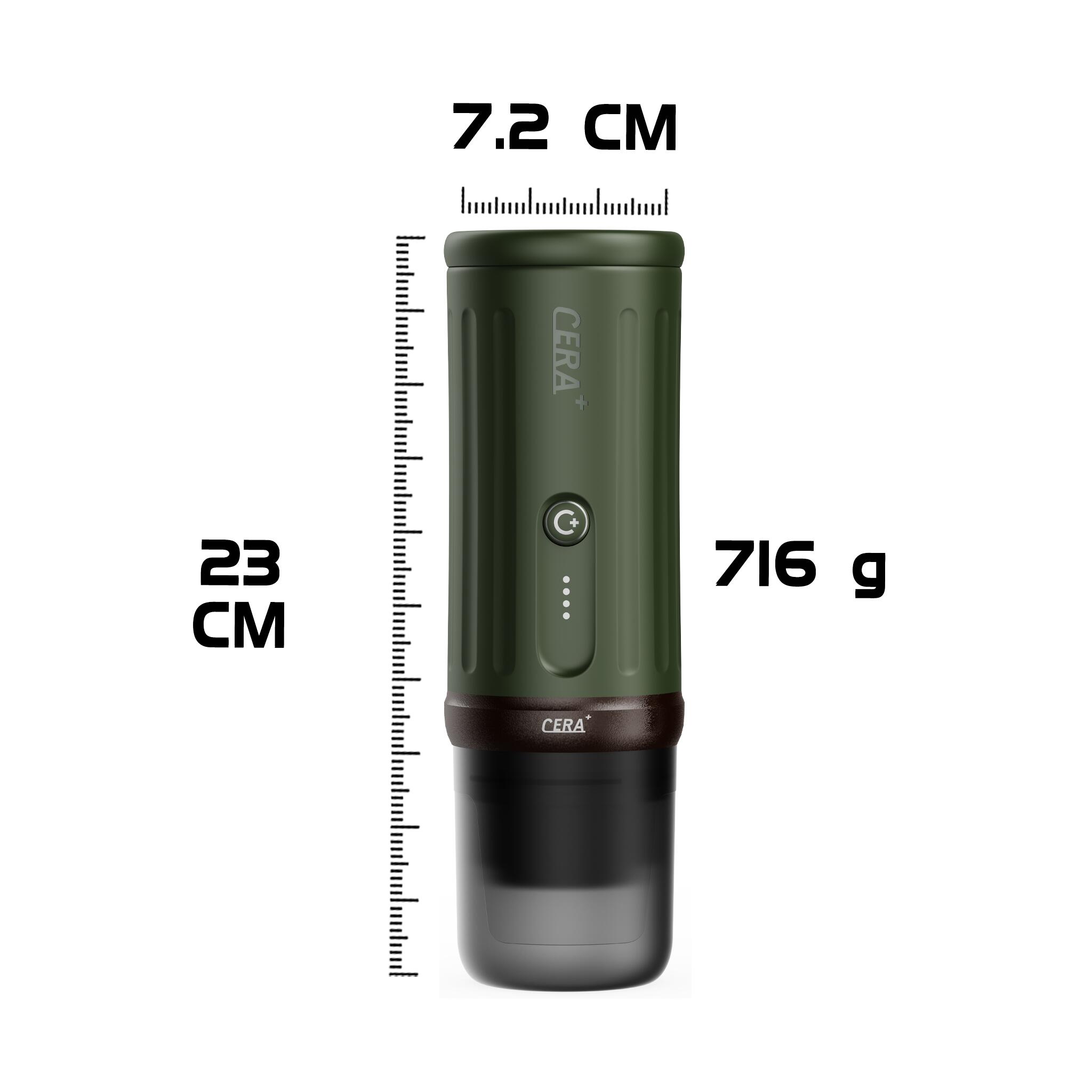 Cerapresso Draagbare Espressomachine voor Camping & Reizen 20 Bar USB-C 7/7