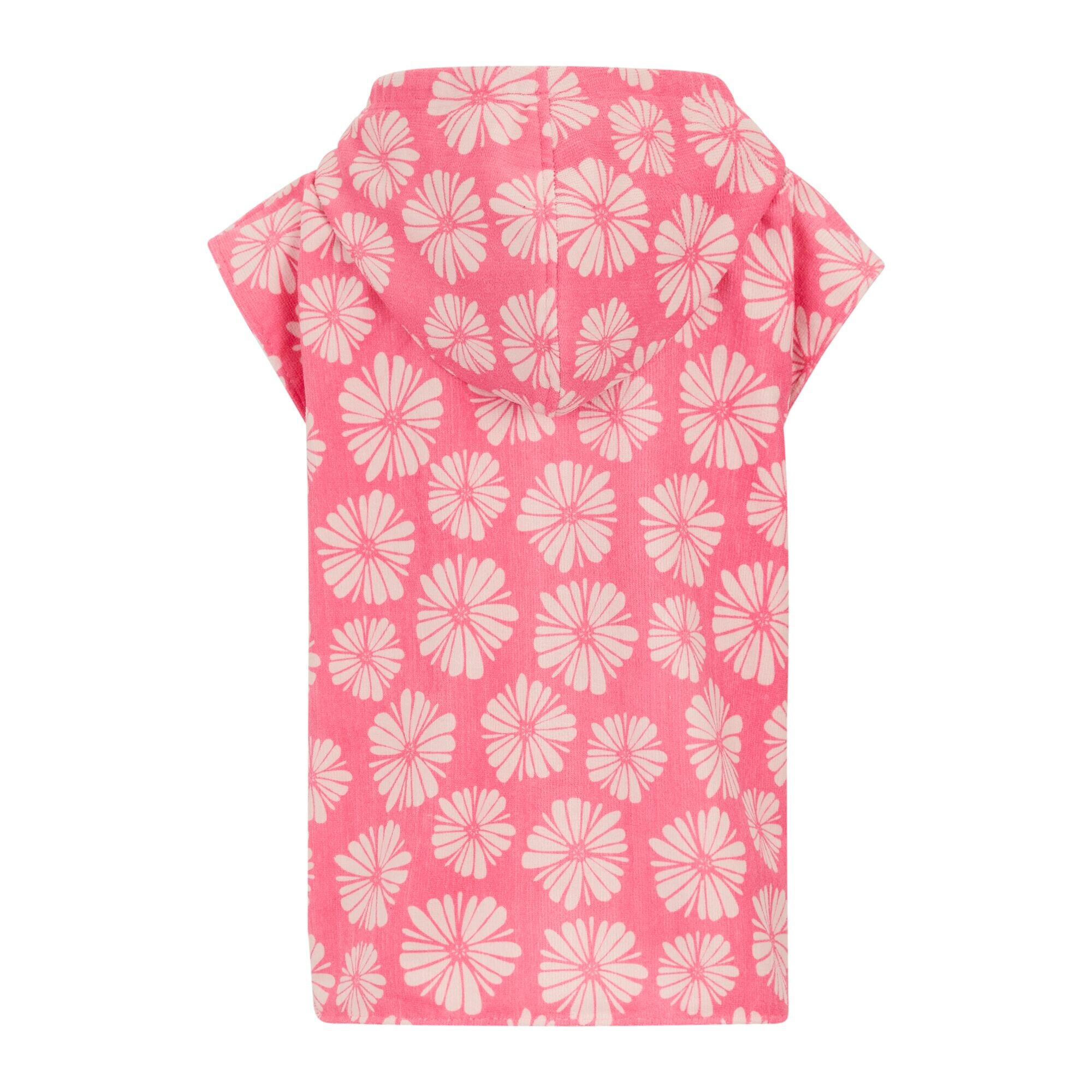 Poncho De Bain Motif/style Pétale Enfant (Rose Brumeux) 2/5