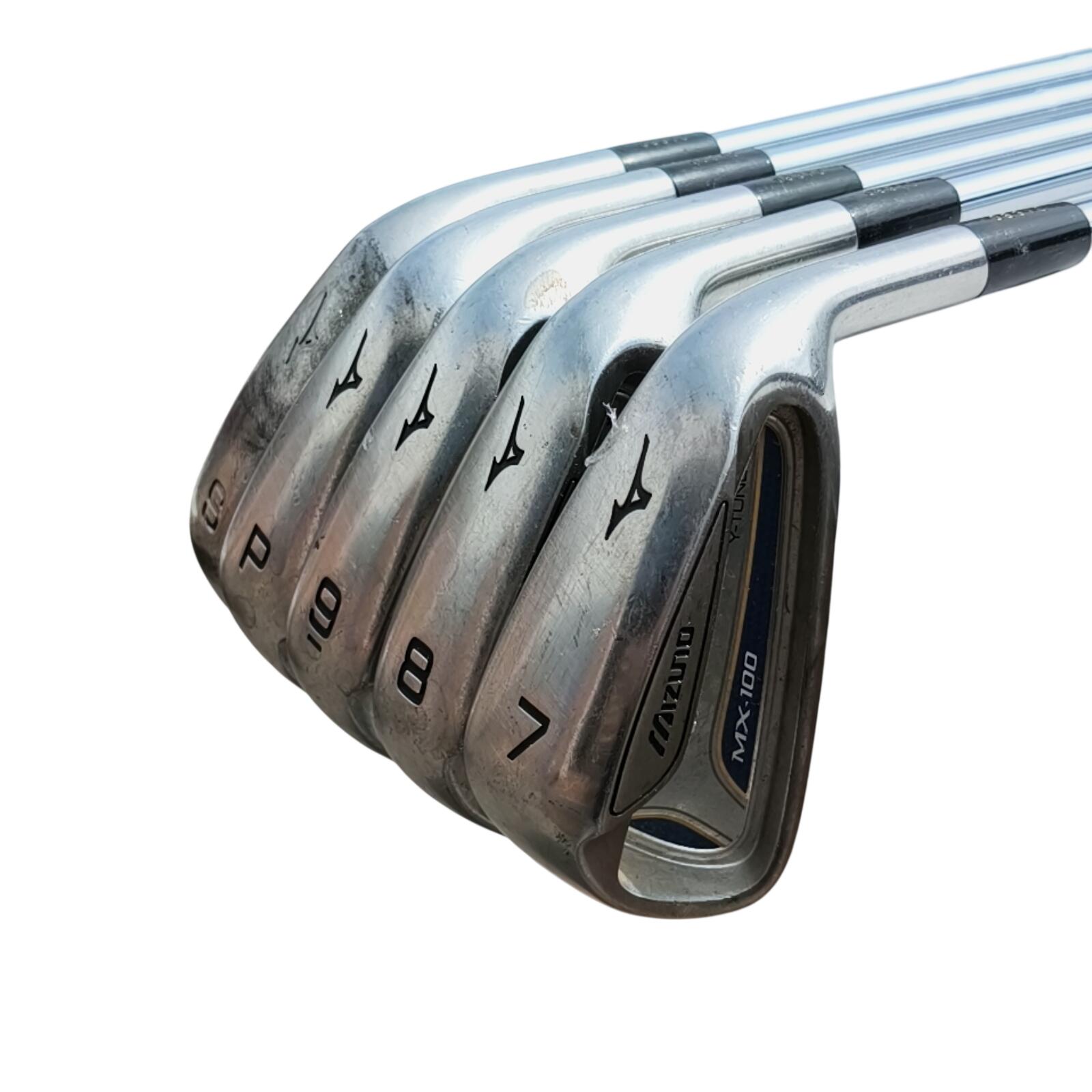 Mizuno MX-100 IJzerset / 7-PW+SW / Flex Regular / Staal 3/7