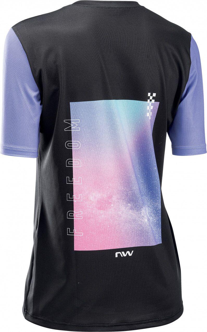 Northwave Freedom AM Women's Short Sleeve Jersey Paars/Fuchsia 2/2