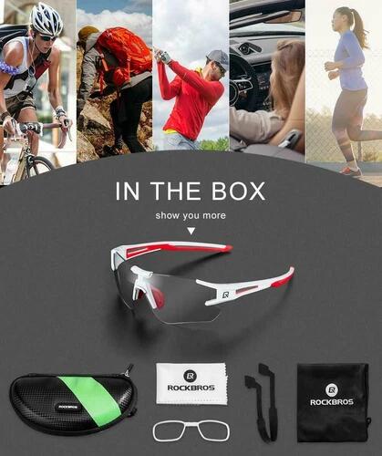 ROCKBROS Photochrome Sonnenbrille UV400 7/7