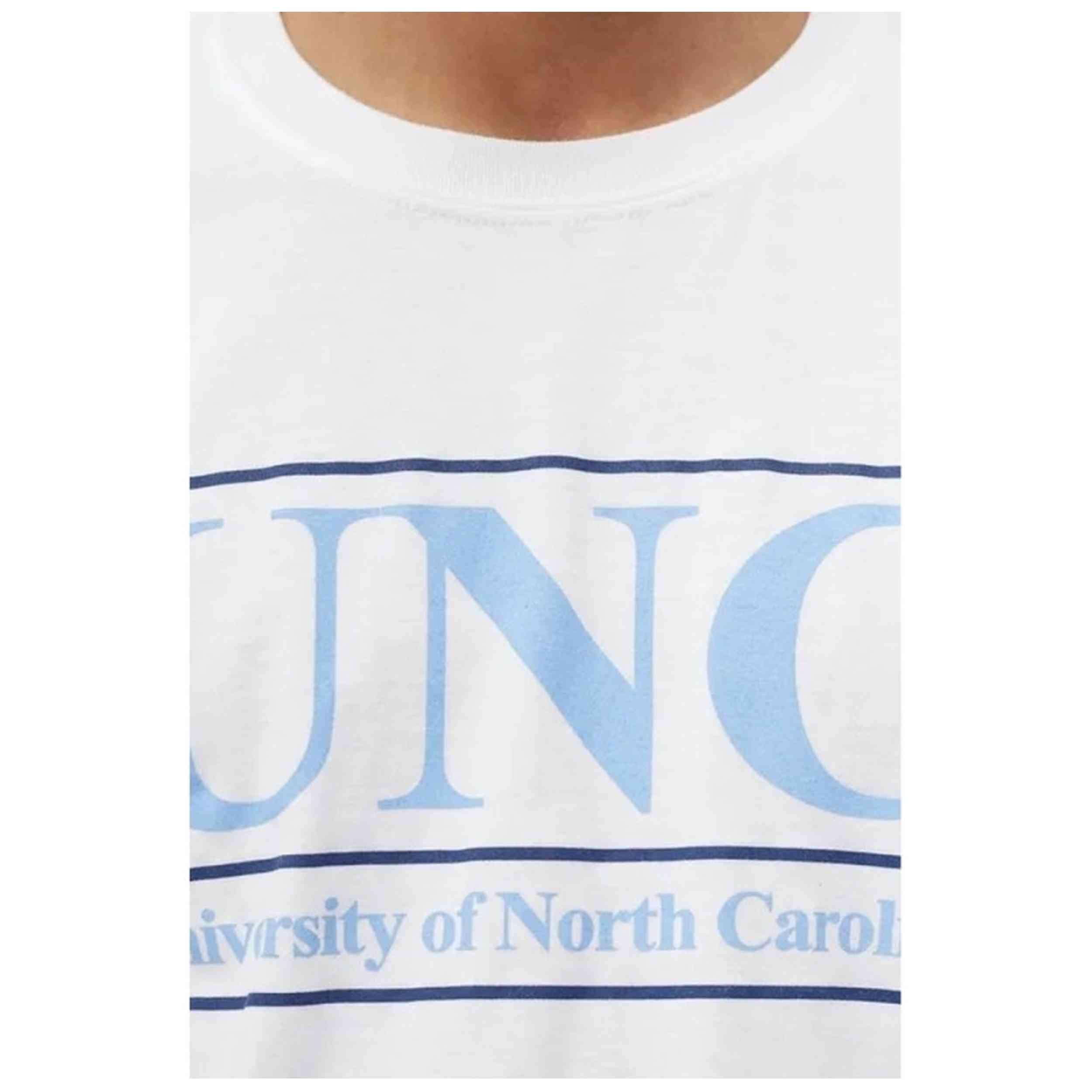 Camiseta de manga corta Mitchell & ness modelo NCAA Stack Tee para hombre 3/4