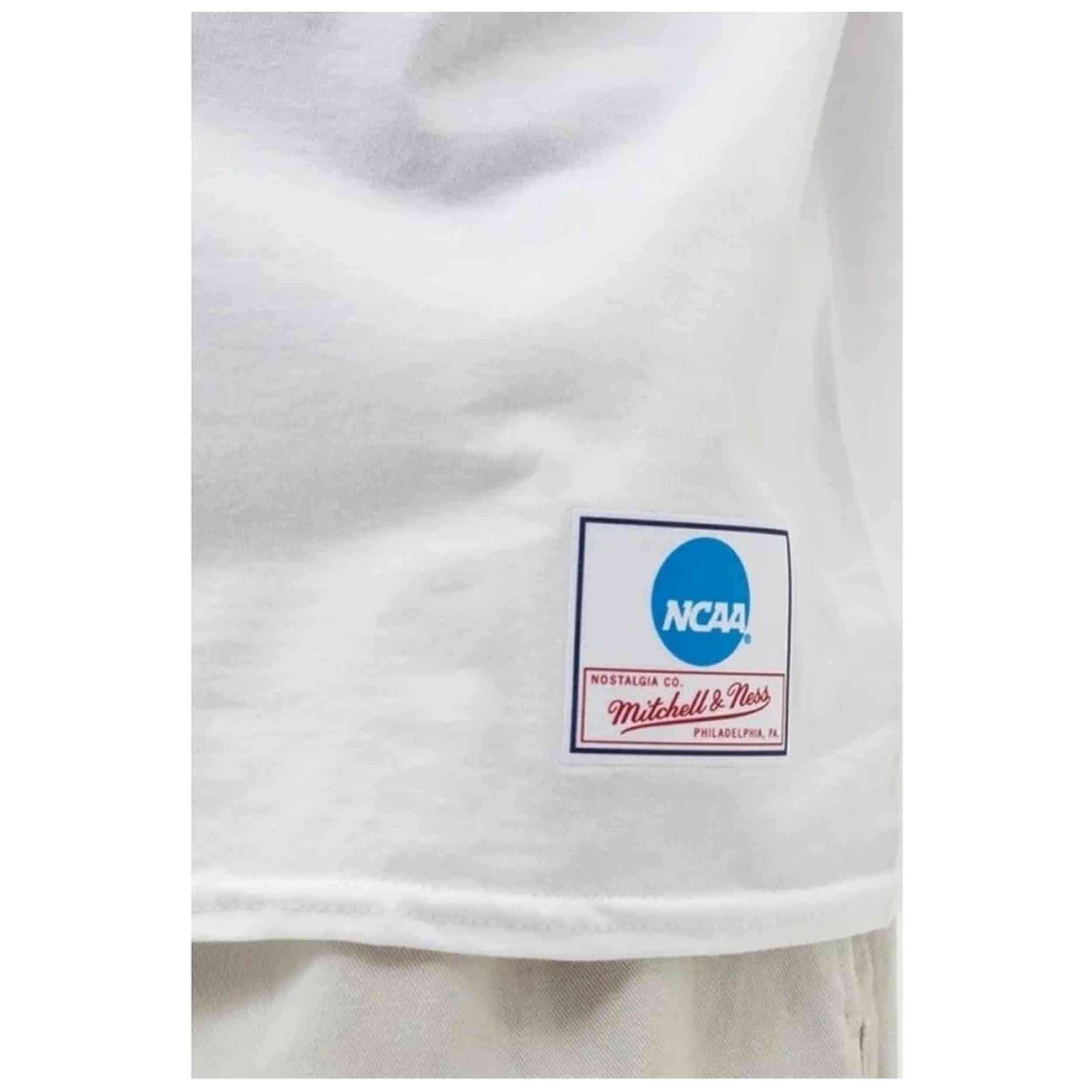 Camiseta de manga corta Mitchell & ness modelo NCAA Stack Tee para hombre 4/4