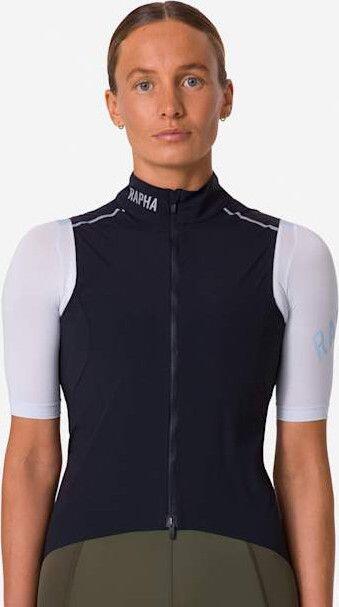 Gilet Rapha Pro Team II Donna Nero/Argento 3/7