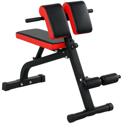 Banc d'hyperextension et de musculation de type chaise romaine,