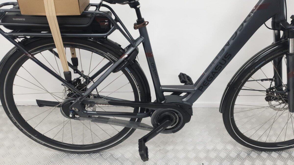 Pegasus Opero tweedehands 50 cm, 28 inch, Shimano Nexus 7, middenmotor, blauw 3/3