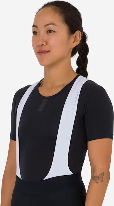 BaseLayer Donna Maglia a maniche corte Rapha Merino Black 2/6