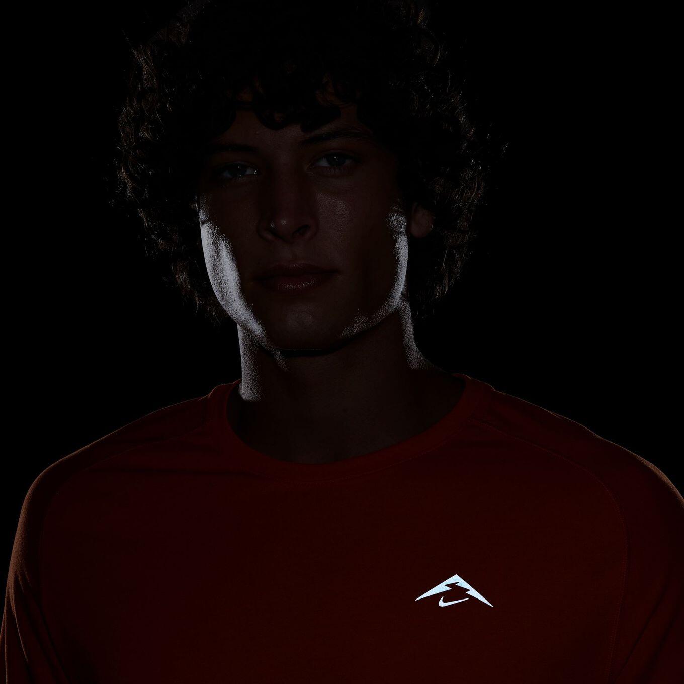 Nike Dri-Fit ADV Solar Chase Orange Heren Jersey met korte mouwen 4/4
