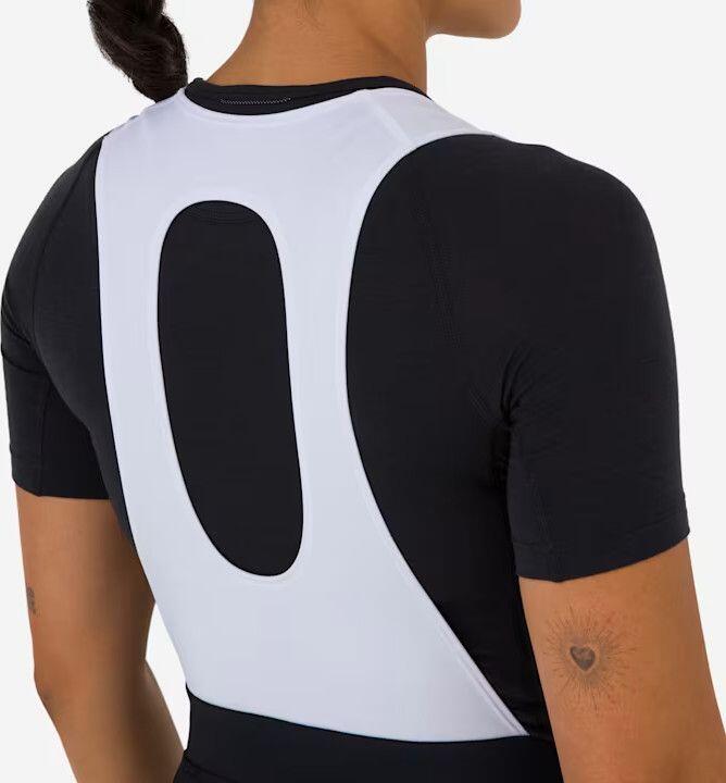 BaseLayer Donna Maglia a maniche corte Rapha Merino Black 4/6