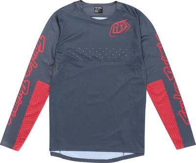 Troy lee designs sprint trui met lange mouwen blauw/rood