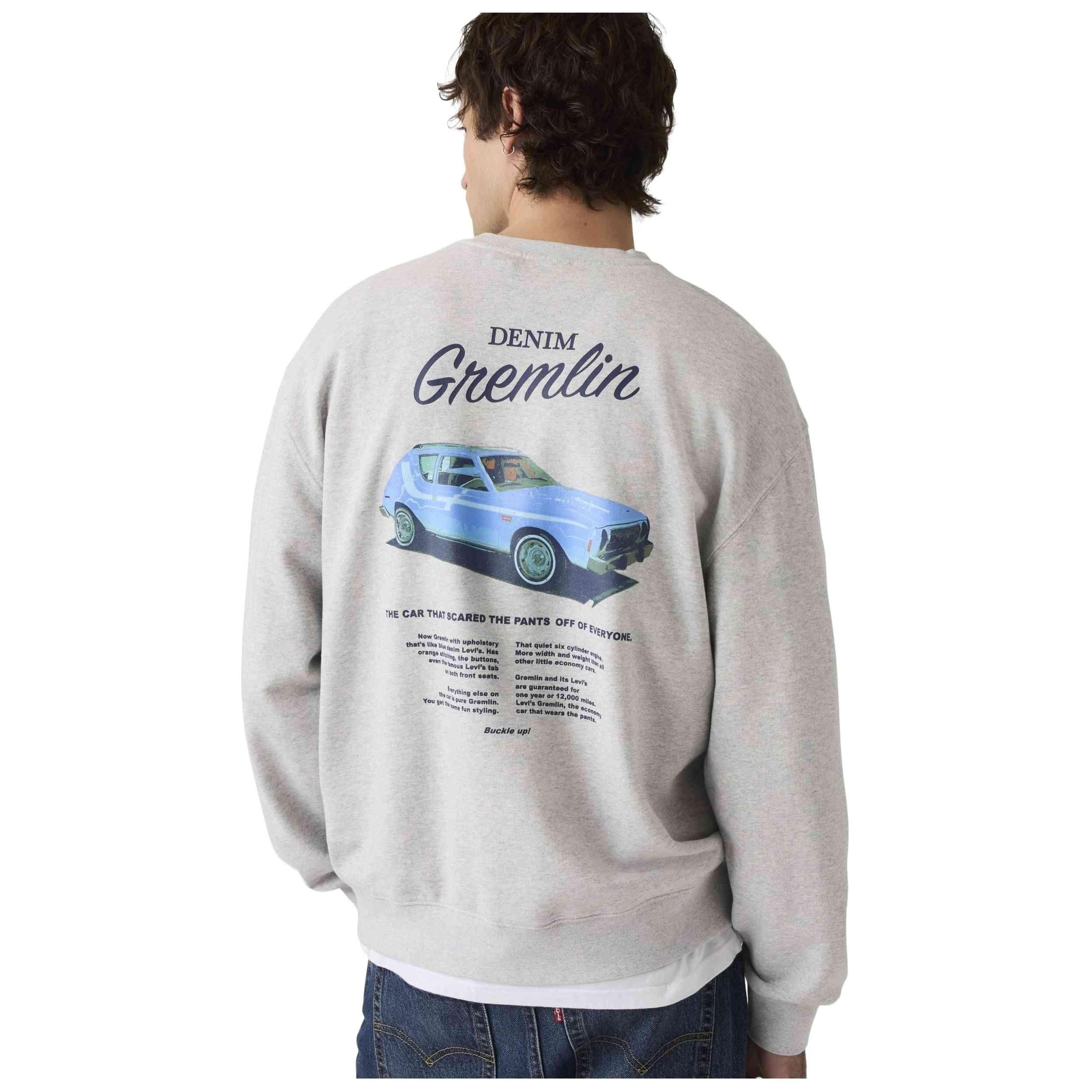 Sweater Levi's model Relaxed Graphic Crewneck voor mannen 3/5