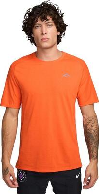 Nike dri-fit adv solar chase orange heren jersey met korte mouwen