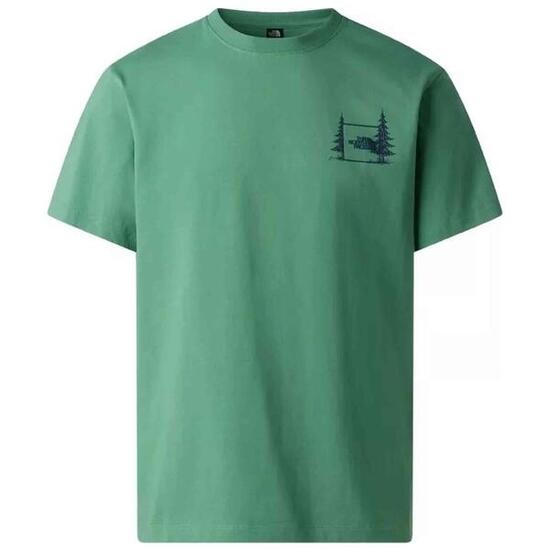 T-shirt The north face modèle M CAMPING RELAXED SHORT SLEEVE TEE-GRAP pour homme