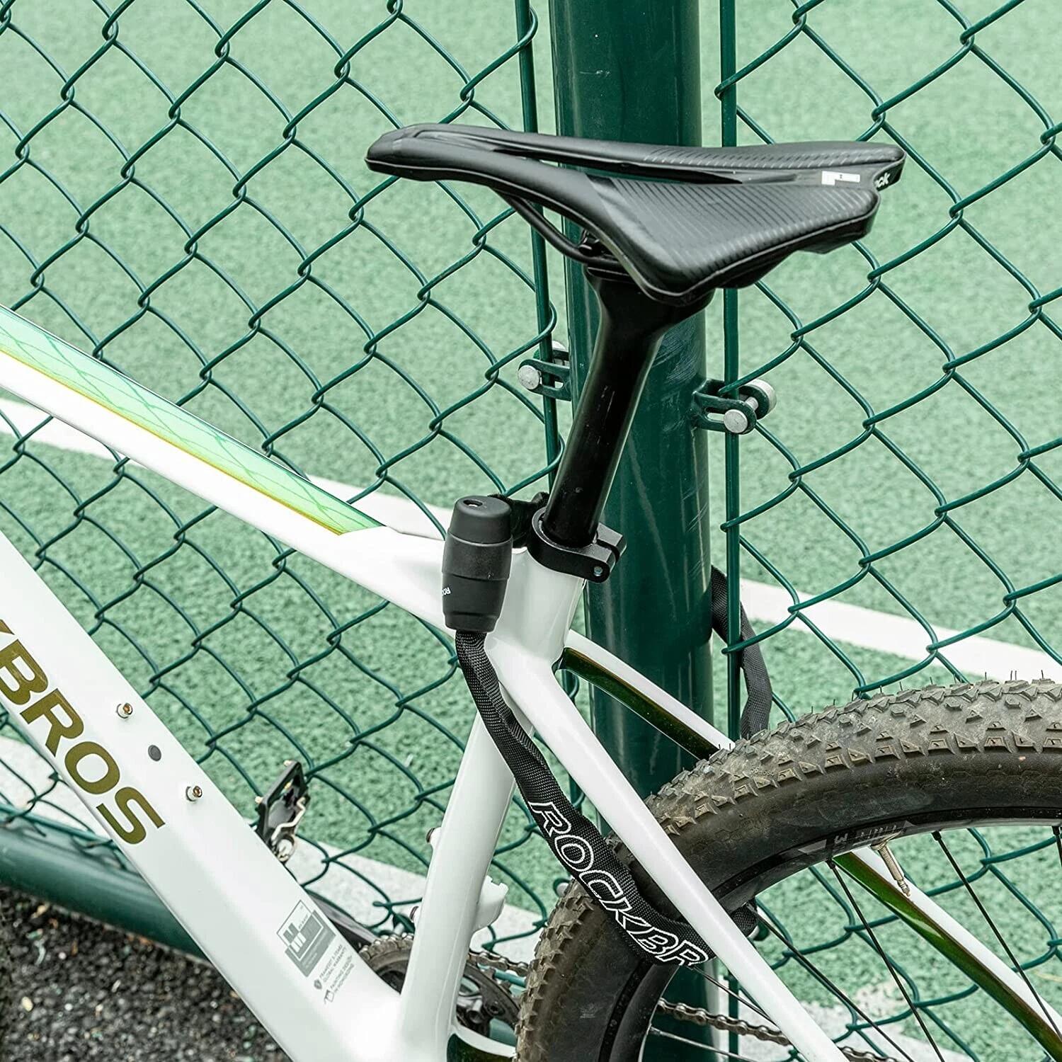 ROCKBROS Fahrradschloss 95cm Schlüsselschloss 6/7