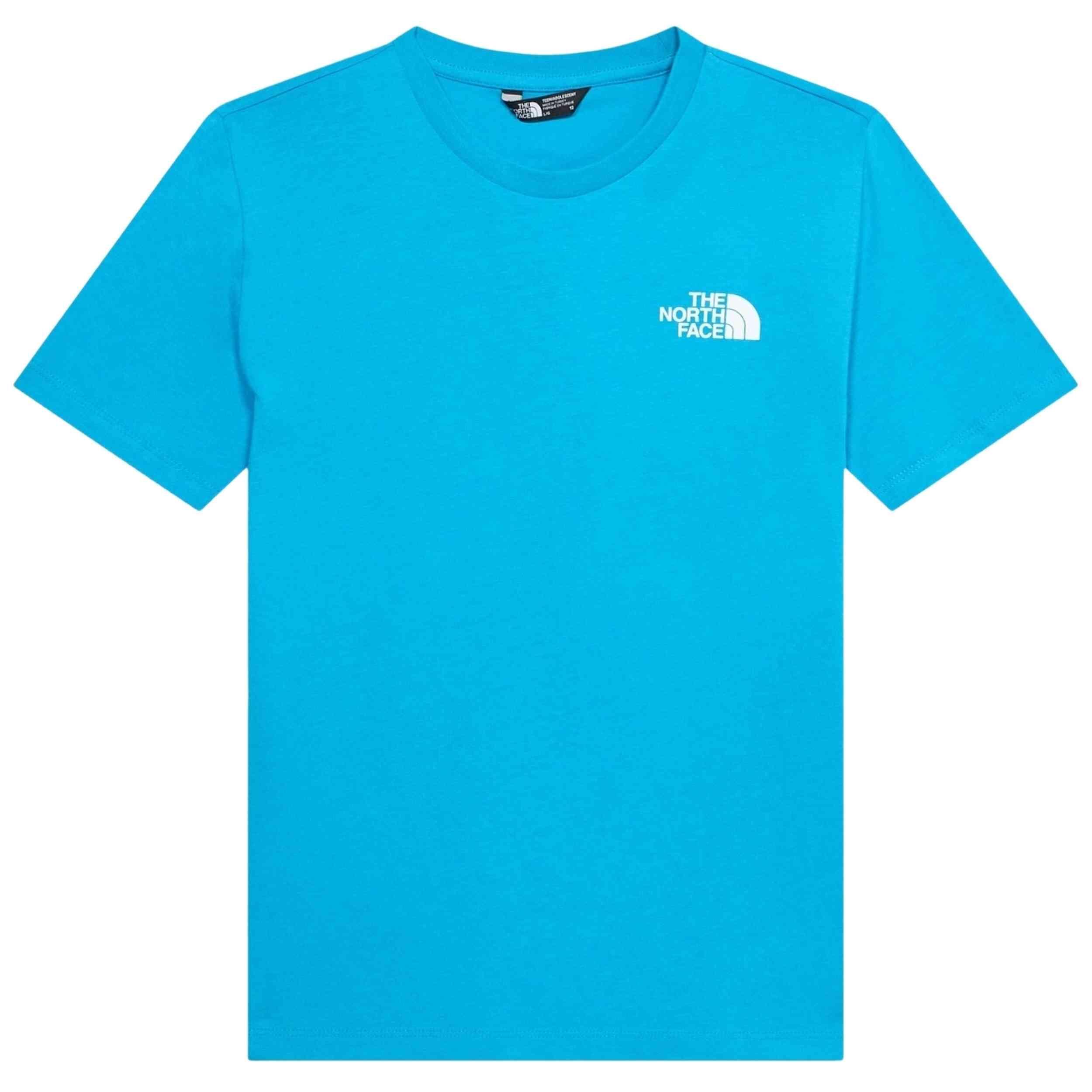T-shirt The north face modèle TEEN BOX NSE REGULAR SS TEE M pour unisexe enfants 3/5