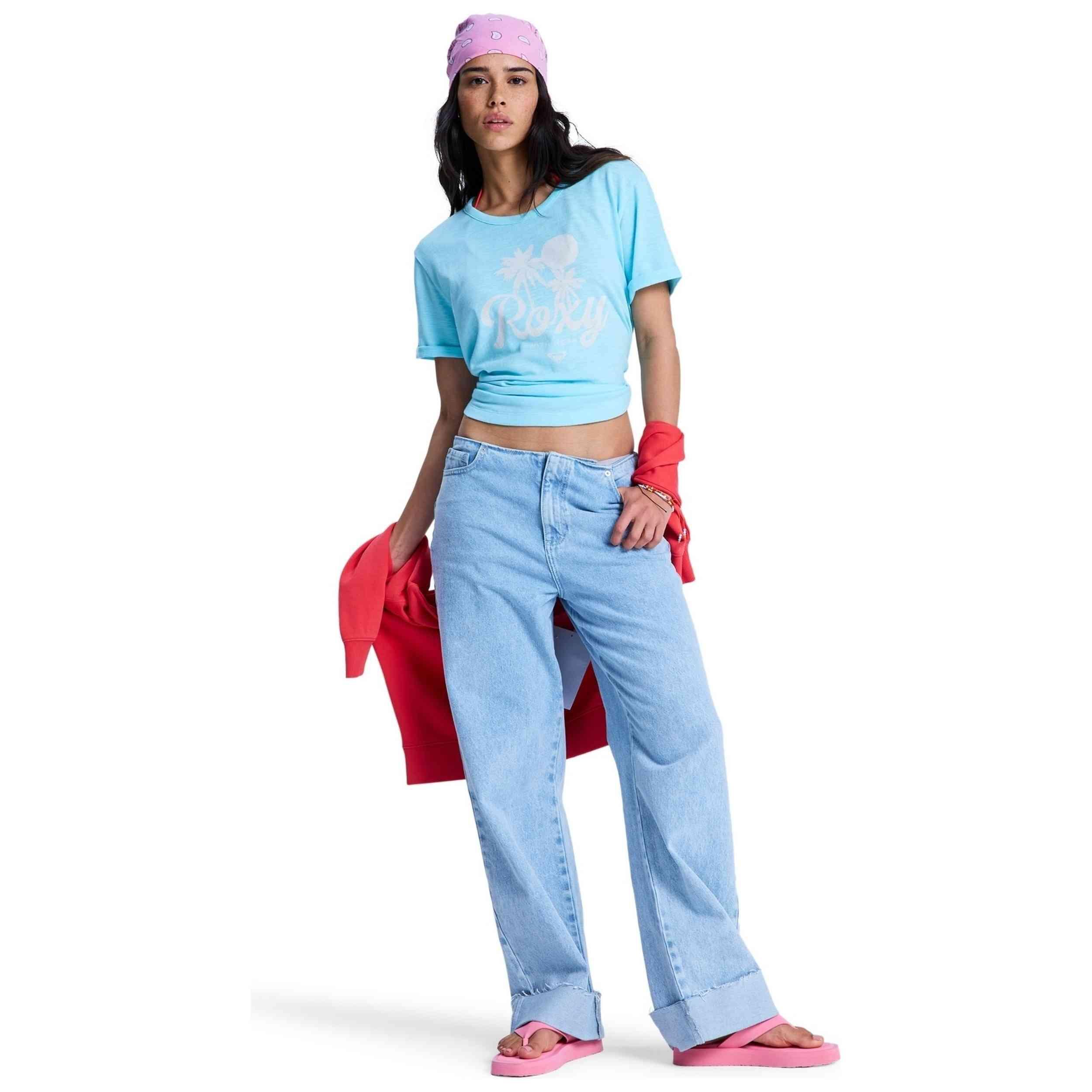 T-shirt Roxy modèle ERJZT06096-GCZ1 pour femmes 5/5