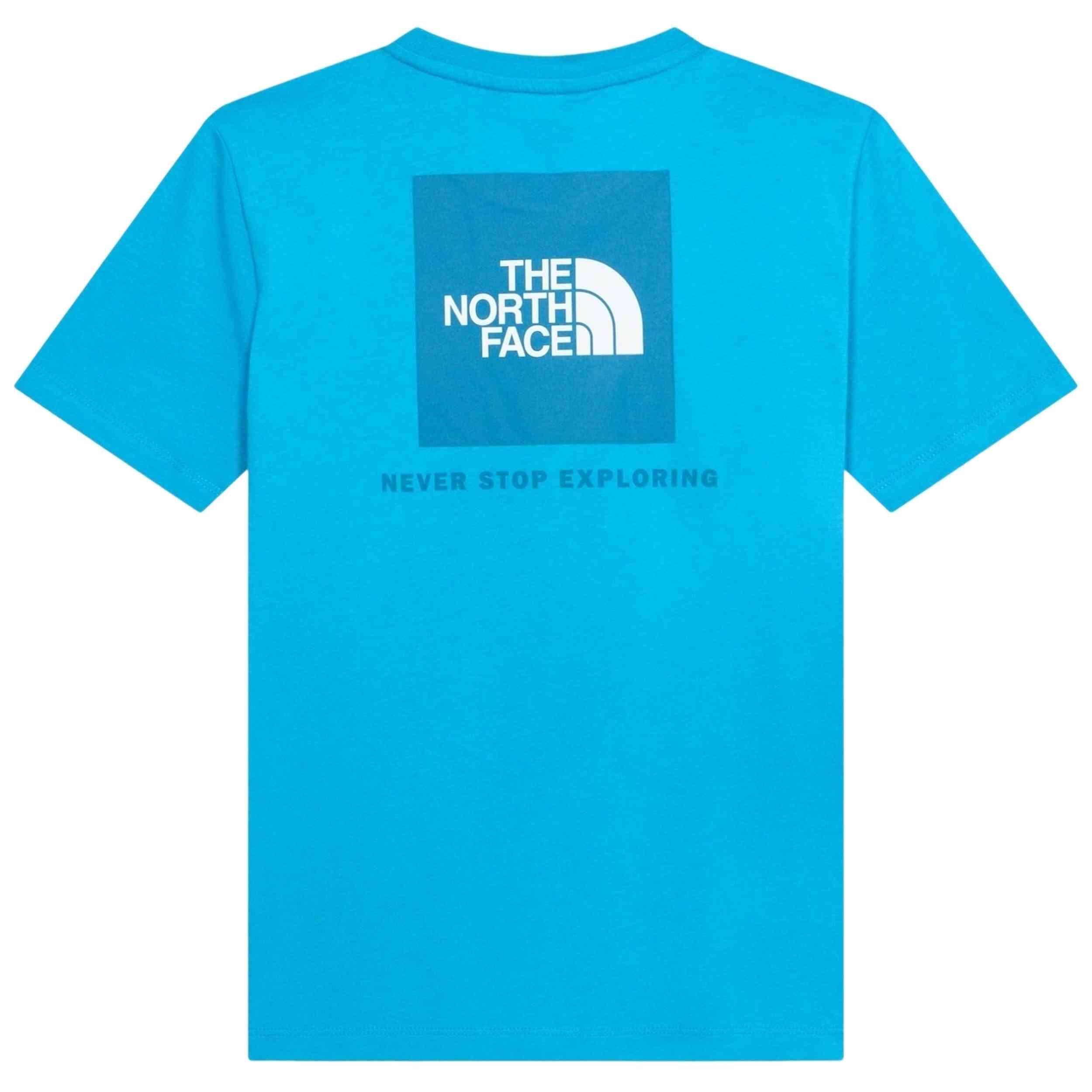 T-shirt The north face modèle TEEN BOX NSE REGULAR SS TEE M pour unisexe enfants 5/5