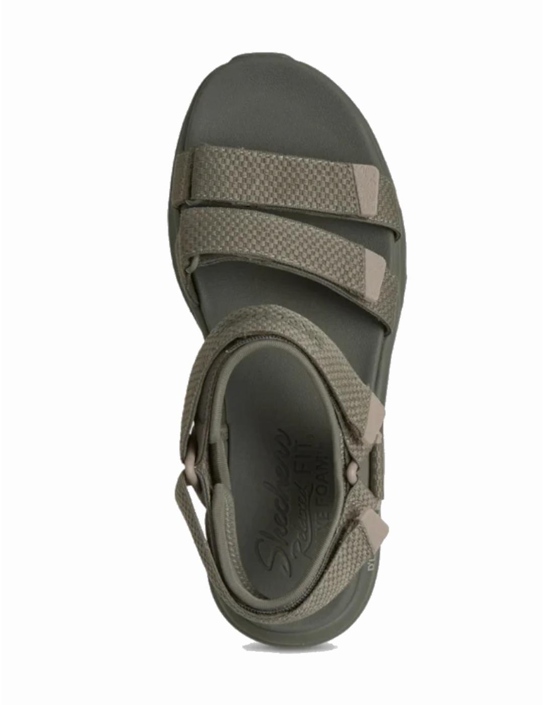 Sandalias para Mujer Skechers  Verde 4/5