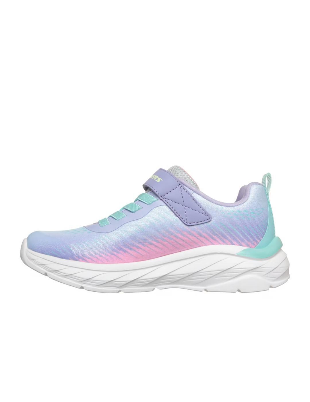 Zapatillas para Niña Skechers  Morado 2/5
