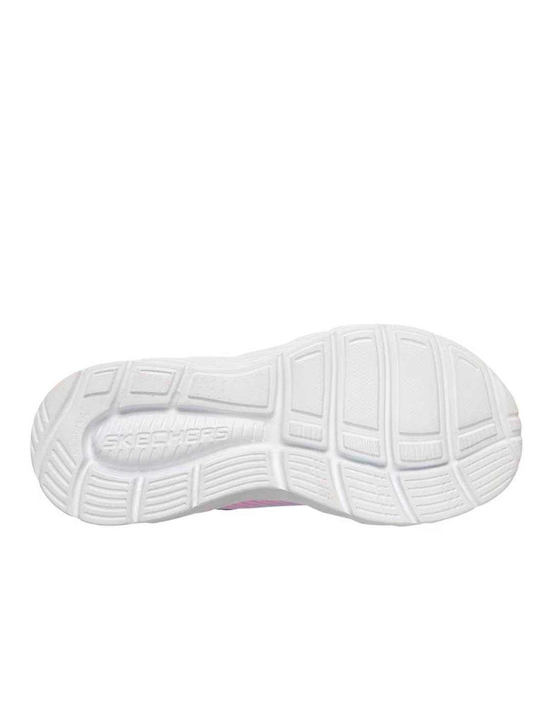 Zapatillas para Niña Skechers  Morado 5/5