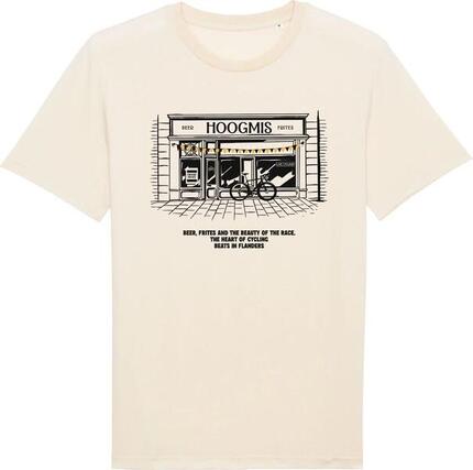 Unisex T-shirt Çois - Het ritueel van Vlaanderen - Beige