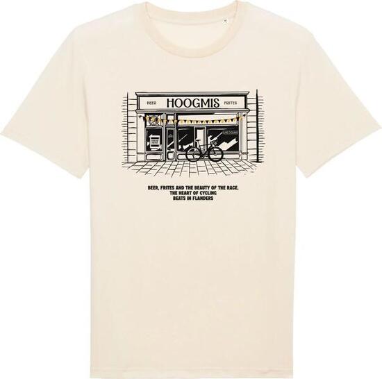 Unisex T-shirt Çois - Het ritueel van Vlaanderen - Beige