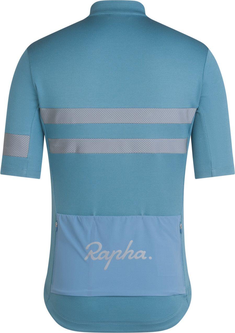 Maglia a maniche corte Rapha Brevet Bleu/Gris 2/4