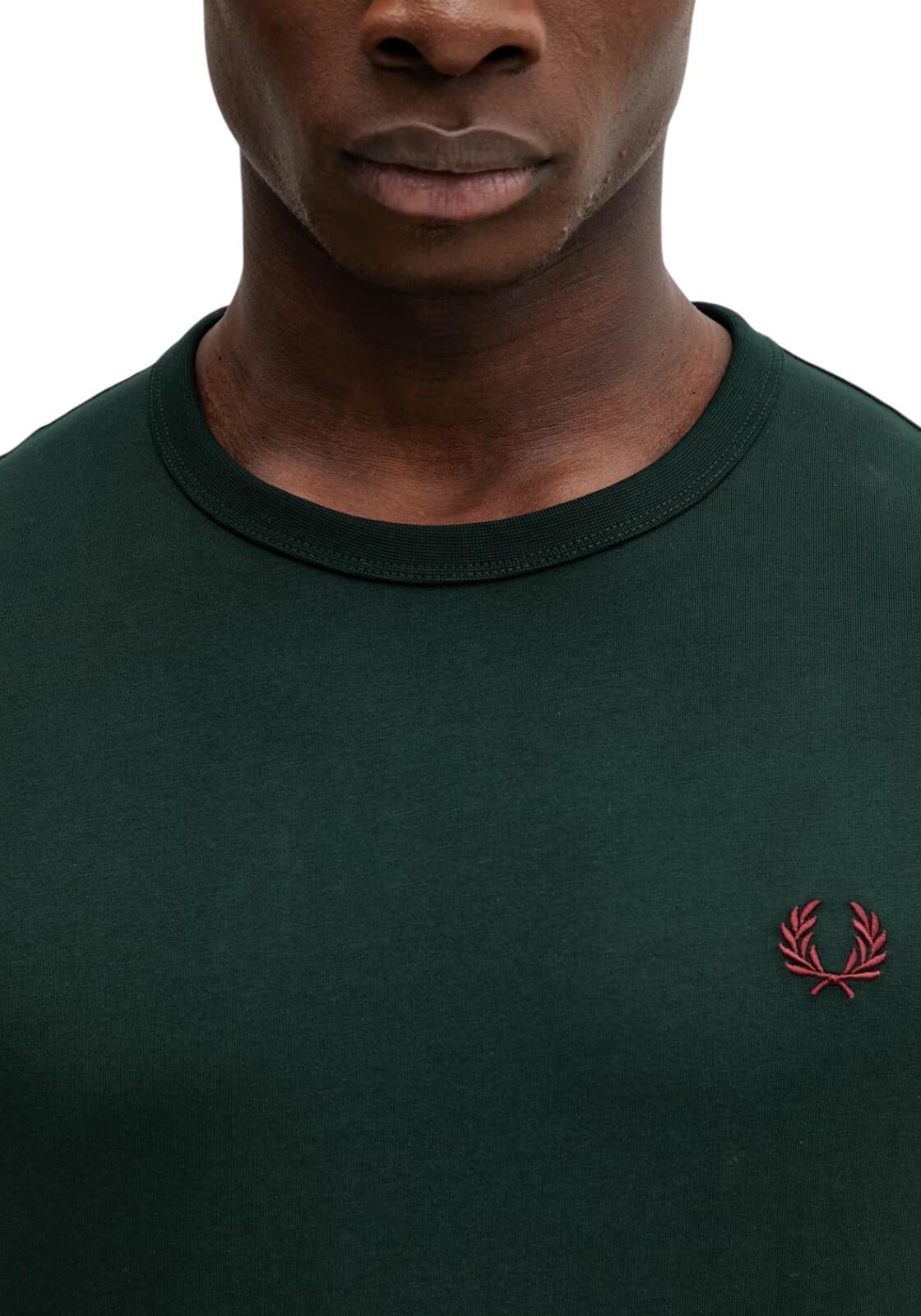T-shirt Fred perry modèle M3519-30A pour homme 3/4