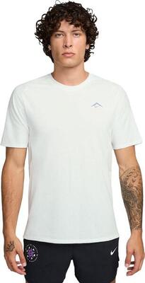 Heren nike dri-fit adv solar chase jersey met korte mouwen wit