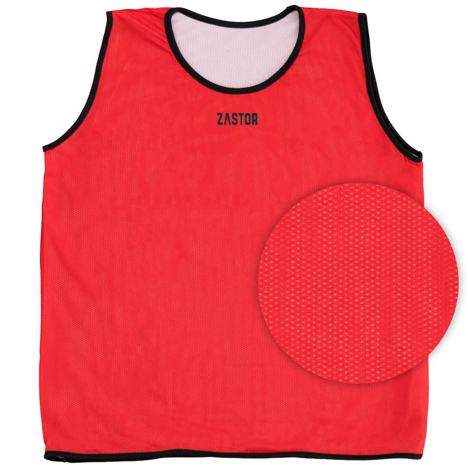 Peto Entrenamiento Reversible Zastor Ressy Rojo/Blanco 5/6